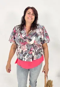 Image PRINTED BLAZER