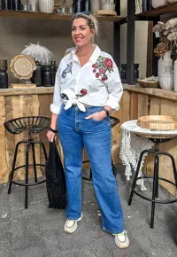 Image FLORAL DENIM CHIC